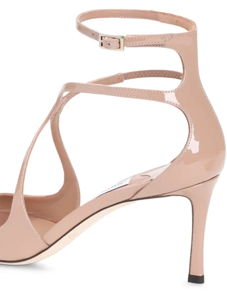 Sandale Jimmy Choo din piele roz