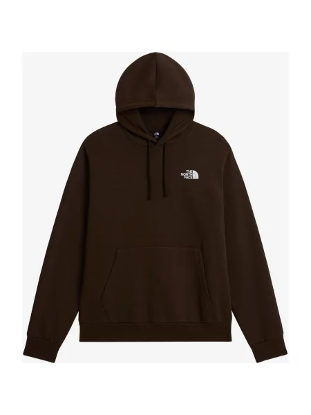 Bluza z kapturem The North Face Evolution Box NSE regular ciemnobrązowy S brązowa