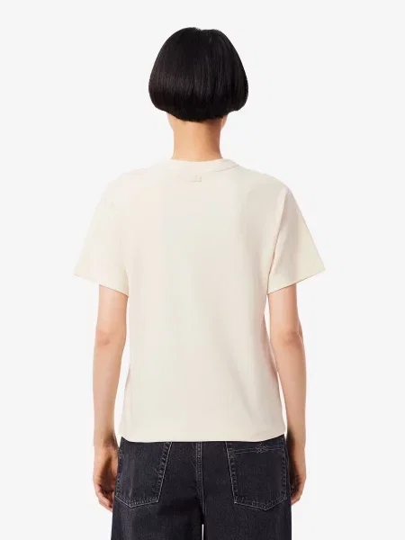 Футболка Lacoste бежевий