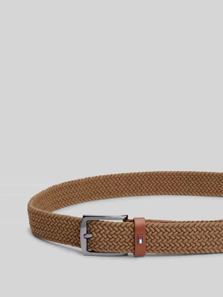 Pasek w efekcie plecionki Tommy Hilfiger