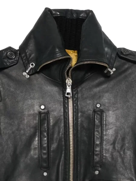 Geanta de piele Dsquared2 negru