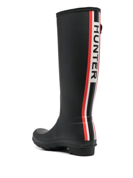 Botine Hunter cu autograf negru