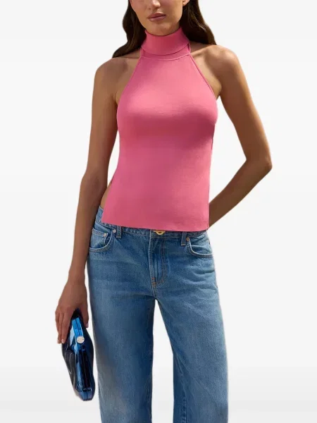 Top Cult Gaia tricotate roz