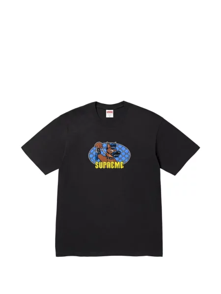 Tricou Supreme cu imagine negru