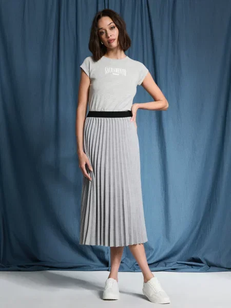 Спідниця сірий