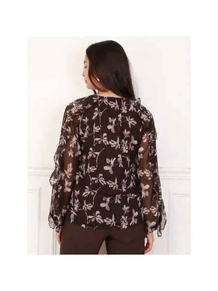 Bluză La Modeuse maro