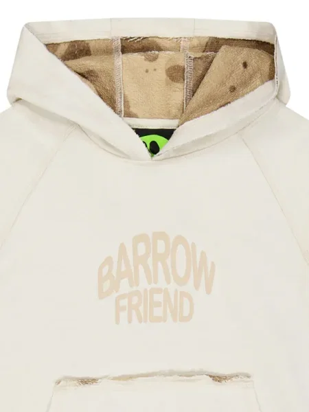 Bluza z kapturem dziecięca Barrow biała