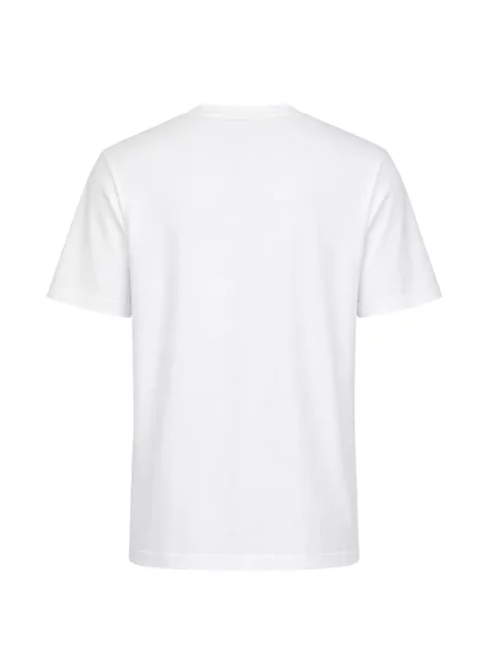 Tricou Armani Exchange cu broderie alb