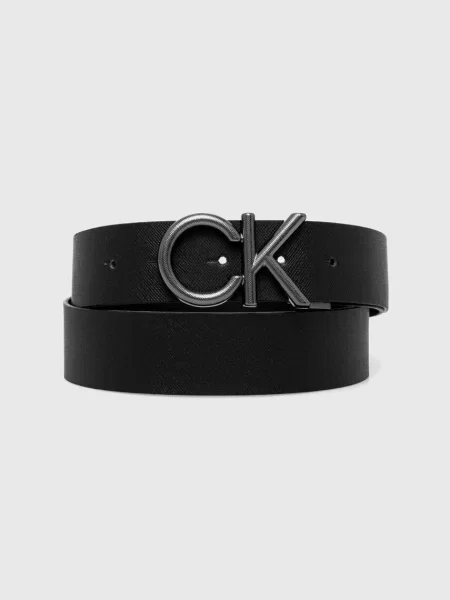Кожен Calvin Klein мъжки черно