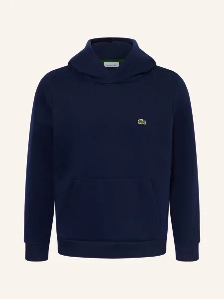 Lacoste Bluza Z Kapturem blau granatowa