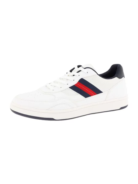 Sneakerși Tom Tailor alb