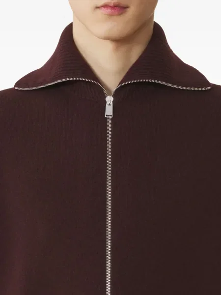 Cardigan Lanvin din cașmir maro