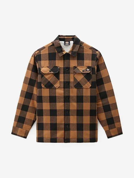 Dickies geacă Kurtka Dickies Sherpa Lined barbati de tranzitie maro