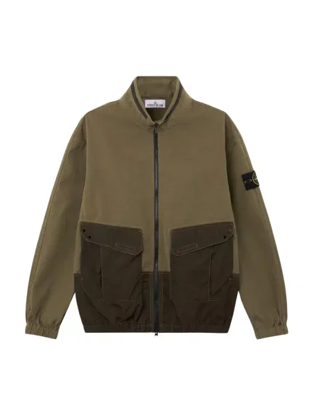 Kurtka Stone Island z kamieniami zielona