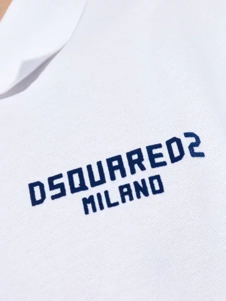 Polo Dsquared2 cu imagine alb