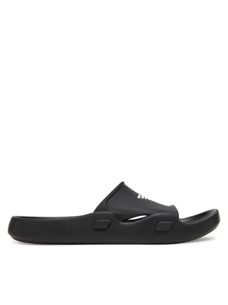 Emporio Armani Buty Mężczyzna 40 EU klapki i klompy czarny