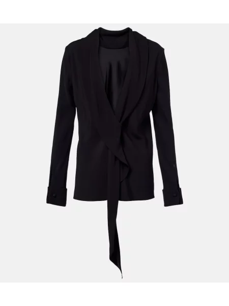 Top The Row drapat negru
