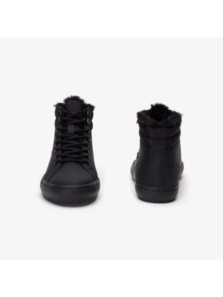 Термо ботинки Lacoste черные