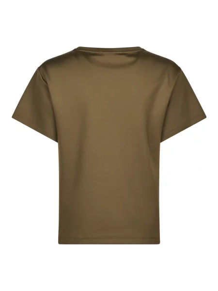 Max Mara T-Shirt Quagga gruen zielona