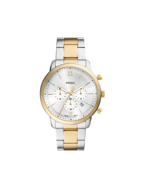 Fossil Ceas Neutra Chronograph argintiu