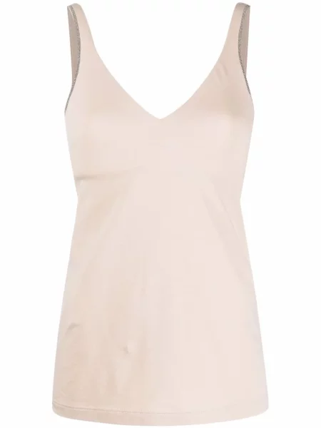 Podkoszulka Brunello Cucinelli z dekoltem w serek