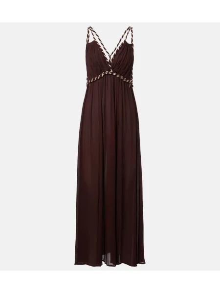 Rochie maxi Poupette St Barth de costum maro