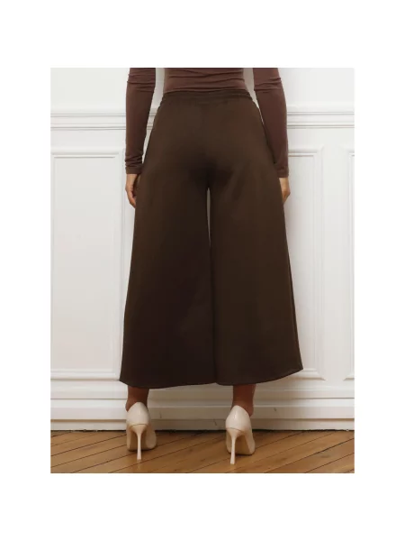 Pantaloni La Modeuse maro