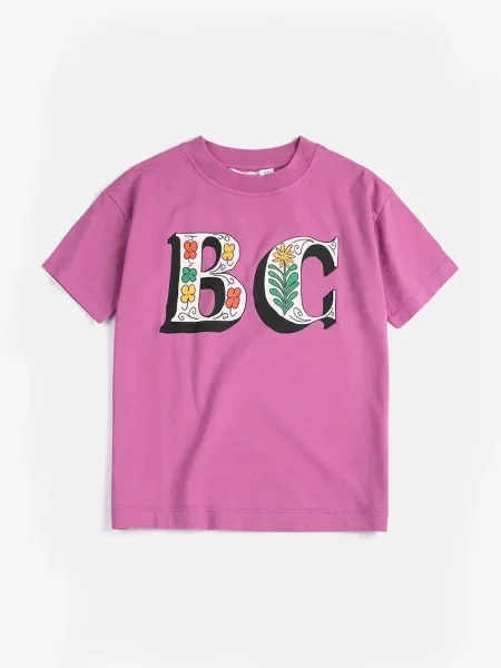 Bobo Choses tričko Spring Letters fialové