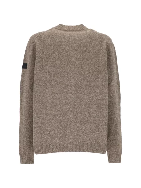 Cardigan Peuterey de lână maro
