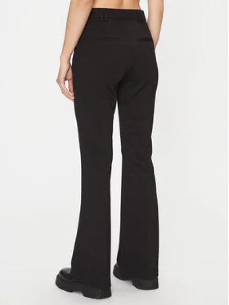 ONLY nohavice Peach Flared Fit čierna