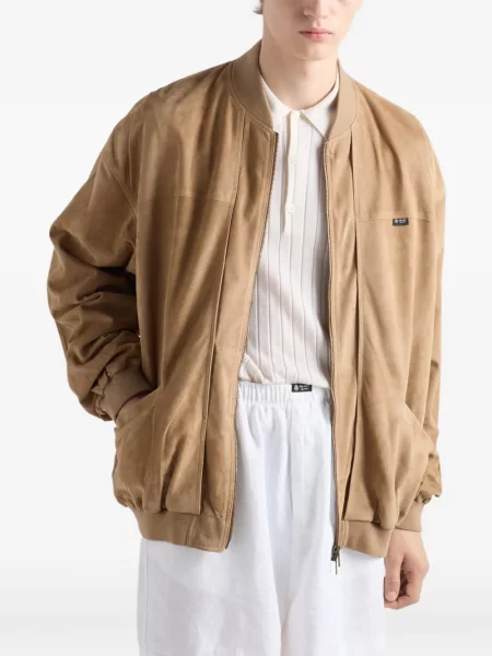 Tricou polo Prada de mătase