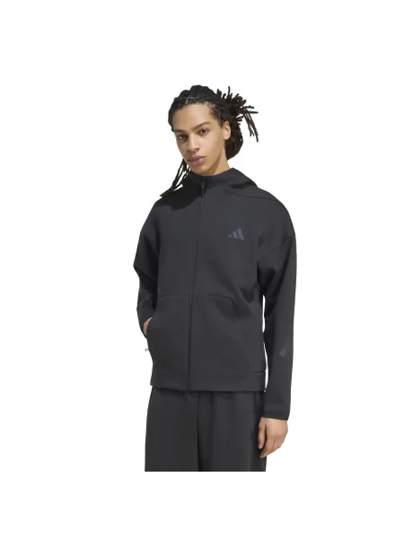 Bluza dresowa zapinana na błyskawiczny adidas Z.N.E. czarna