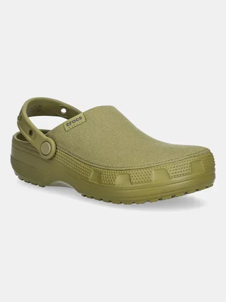 Pantofle Crocs Classic Crafted Clog zelená
