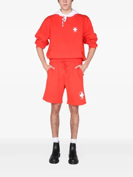 Pantaloni scurți Helmut Lang roșu