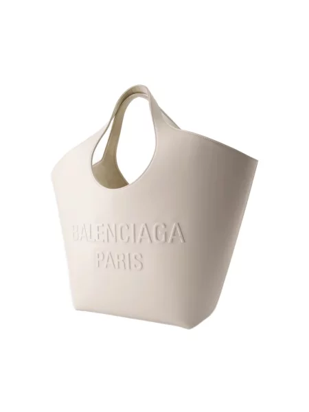 Torebka Balenciaga skórzana biała