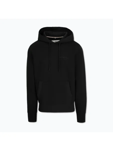 Tricou cu glugă Pitbull Sampson pentru bărbați negru