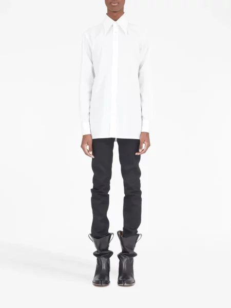 Apykaklė marškiniai Maison Margiela balta