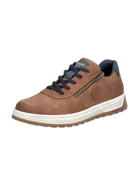 Sneakerși Rieker albastru