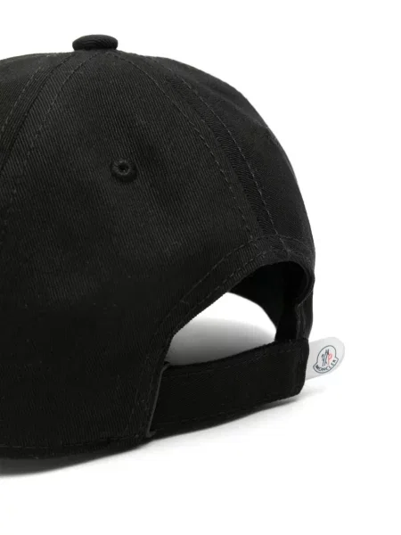 Czapka z daszkiem dziecięca Moncler Enfant czarna