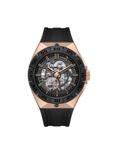 CERRUTI Analogové hodinky Automatic watch Arrezo' černá