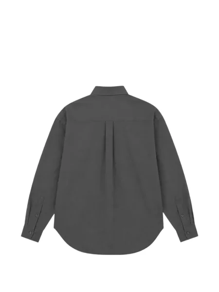Cămașă Rier din poplin gri