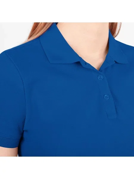 Koszulka polo Jako Organic niebieska