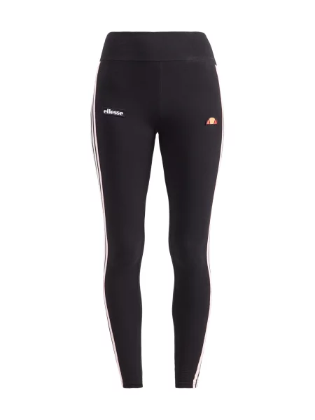 ELLESSE Leggings roșu intens / negru alb