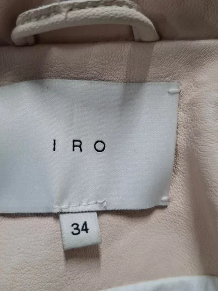 Kurtka skórzana Iro biker