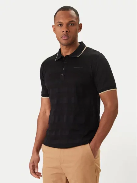 KARL LAGERFELD Polo marškinėliai juoda