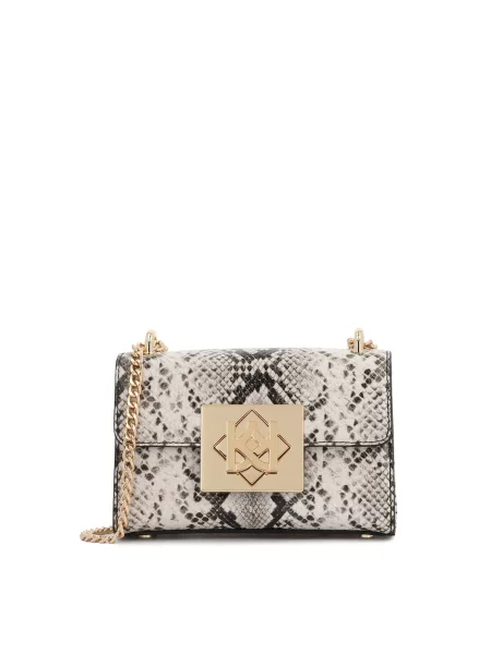 Kazar Torba za čez ramo zlata / antracit / volneno bela