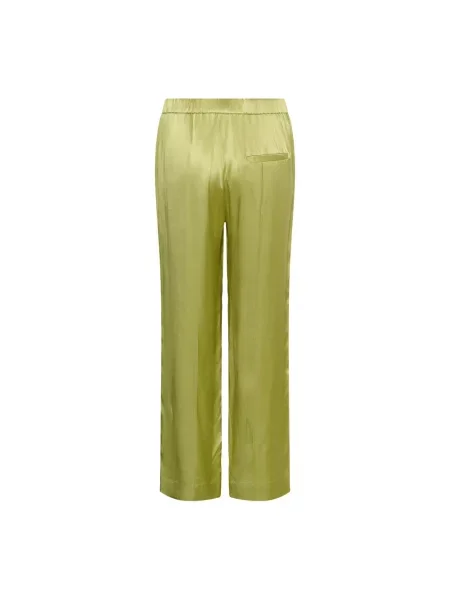 Lniane spodnie Soaked In Luxury zielone