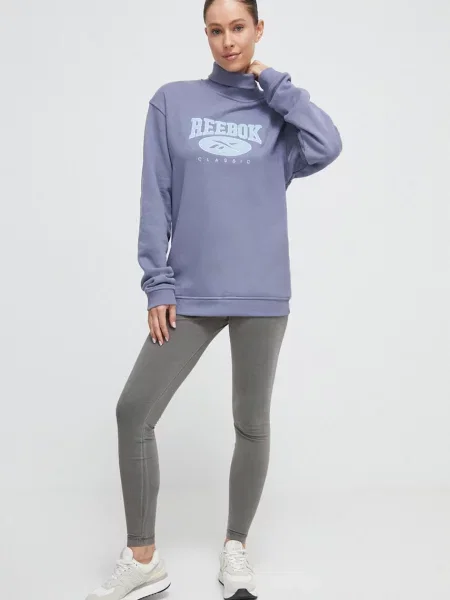 Reebok Classic bluza z aplikacją niebieski