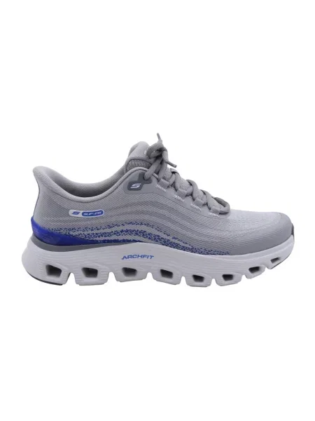 Sneakersy Skechers szare