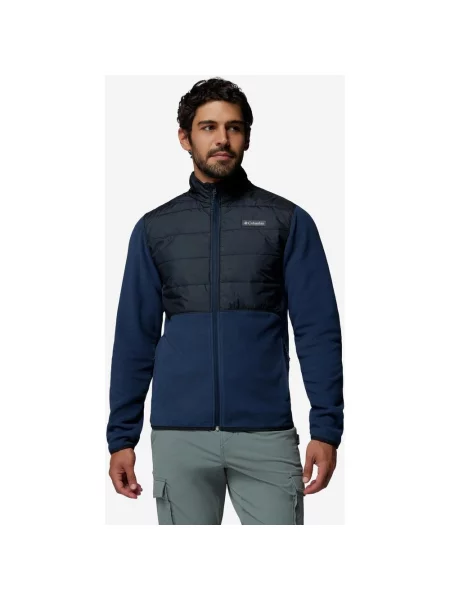 Polar Columbia Basin Butte Full Zip Fleece II niebieski granatowy S czarny